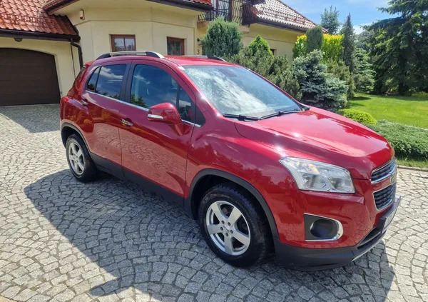 świętokrzyskie Chevrolet Trax cena 35999 przebieg: 124000, rok produkcji 2014 z Bieruń